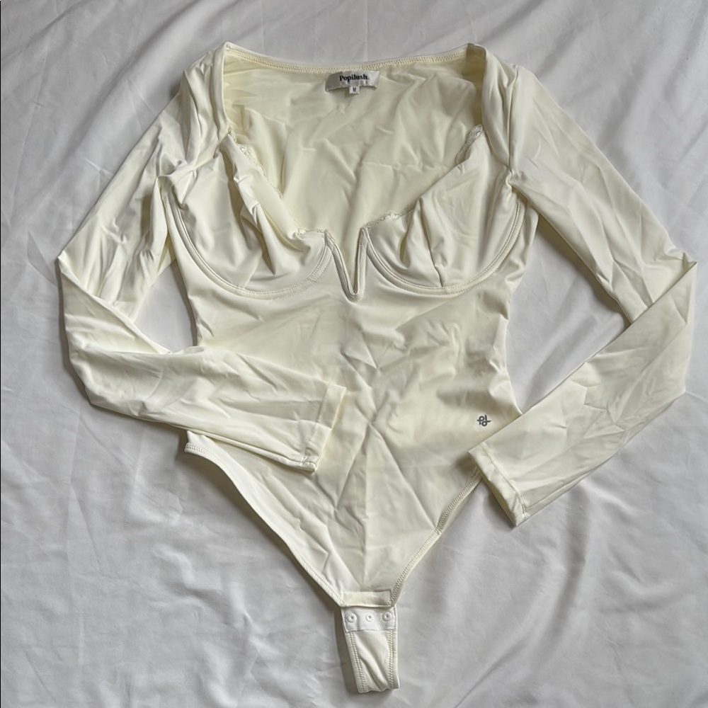 Shapewear Long Sleeve Bodysuit